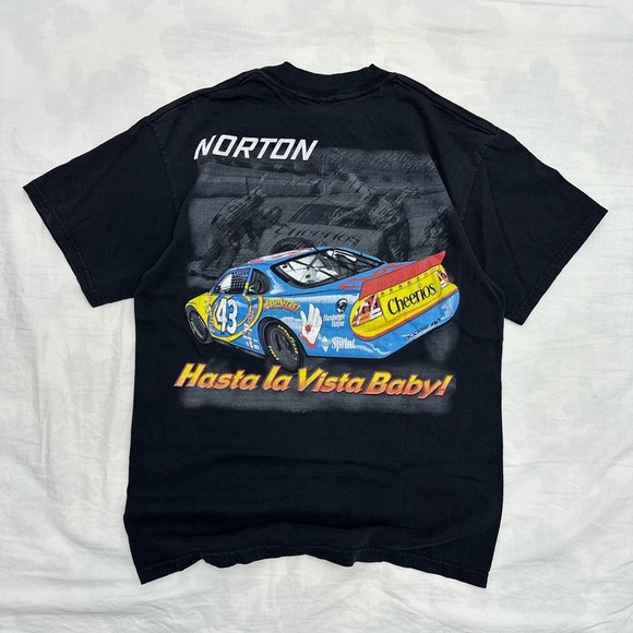 Nascar Other - VTG Richard Petty Norton Nascar Cheerios Racing Oversized Tee
